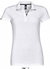Polo Mujer Patriot Sols - Color Blanco / Negro